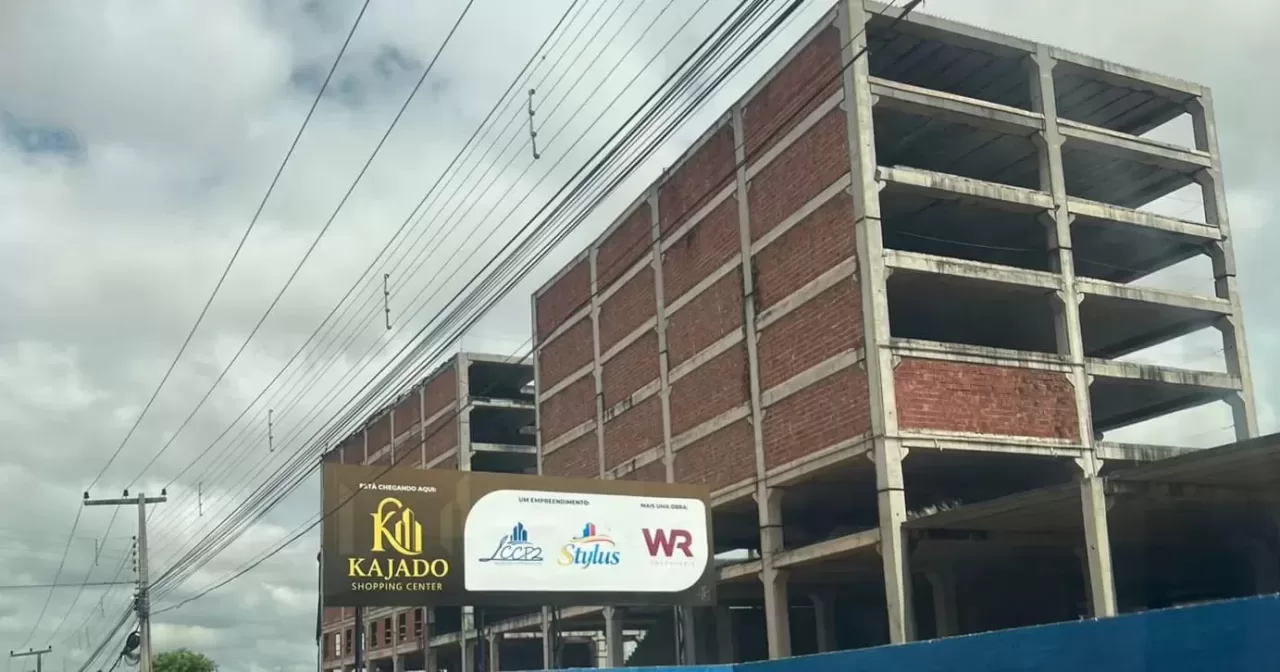 Shopping Kajado ganha forma e construção avança